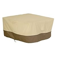 square Fire Pit Table Cover