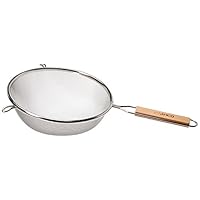 Winco MS3A-8S Strainer with Single Fine Mesh, 8-Inch Diameter