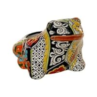 Talavera small frog planter