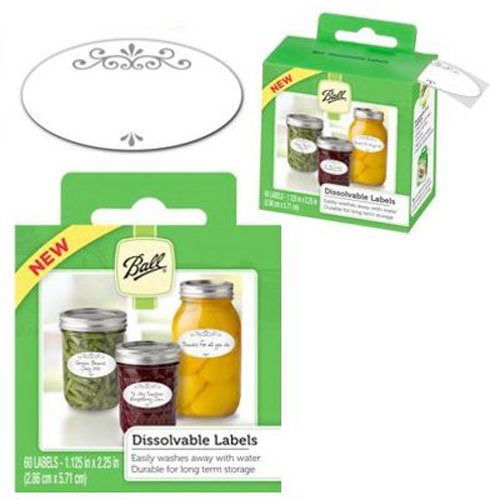 Ball Dissolvable Labels