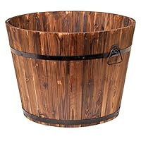 Wooden planter