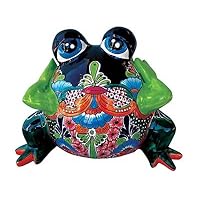 Talavera Pottery Sexy Lady Frog Planter