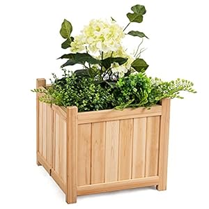 Portable flower planter box
