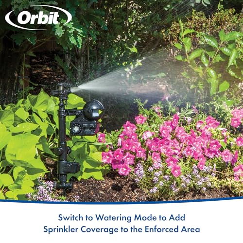 Orbit 62100 Yard Enforcer Motion Activated Pest Deterrent Sprinkler