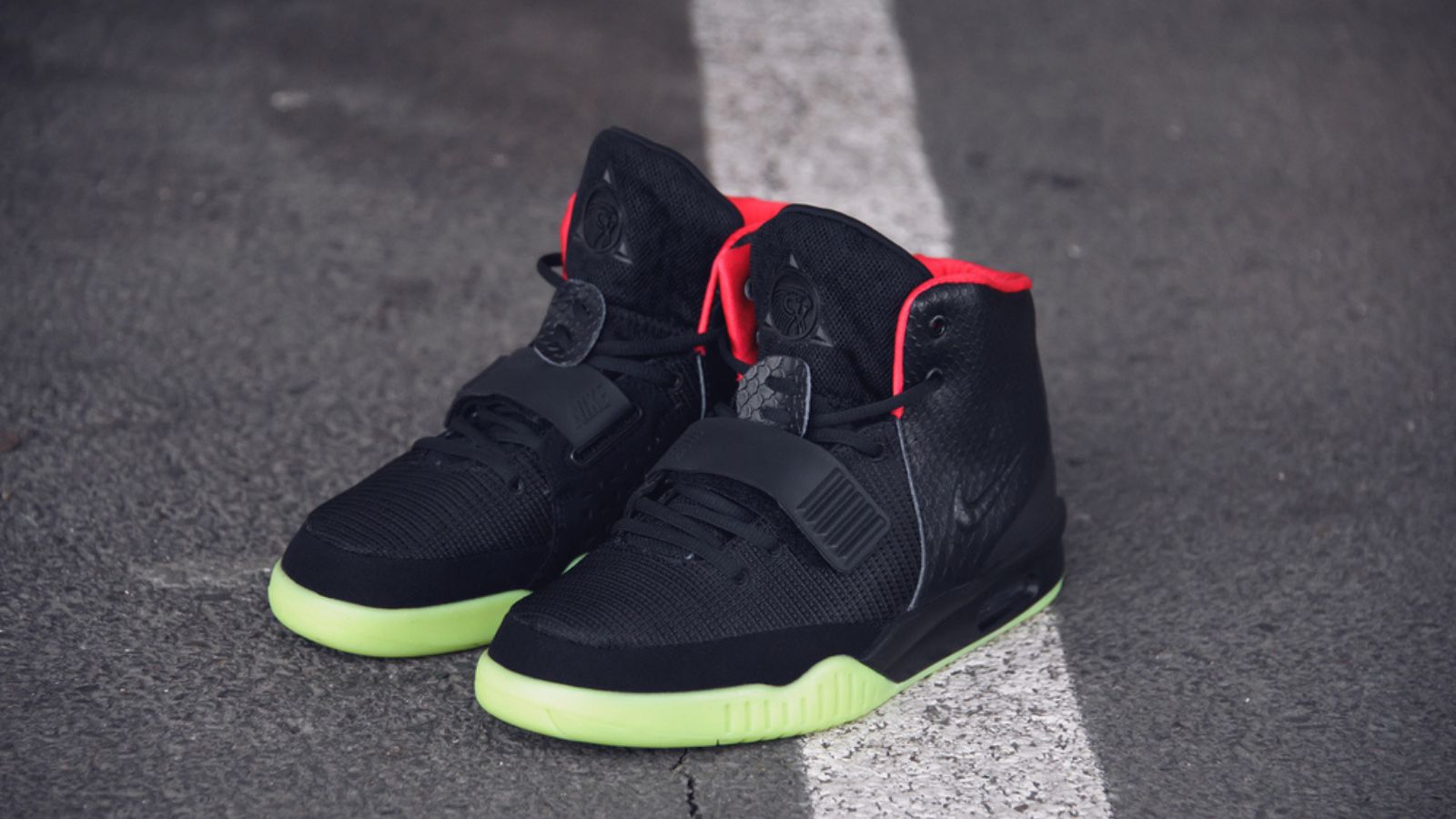 _Editorial Use Only New Rem Legendary Nike Air Yeezy 2 sport shoes