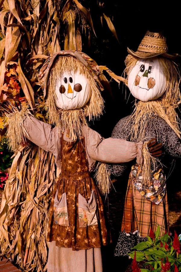 Scarecrows (girl and boy)
