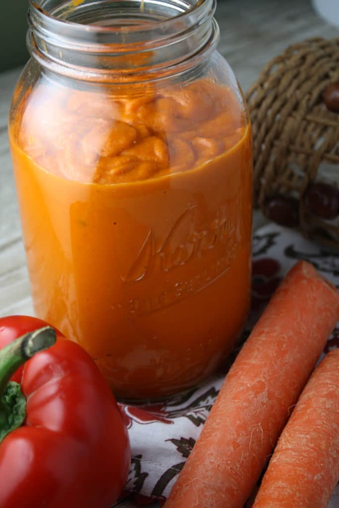 Roasted vegetables tomato sauce