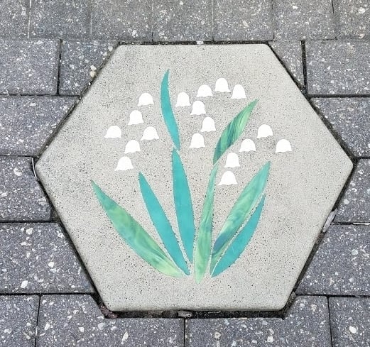 Lily of the Valley stepping stone