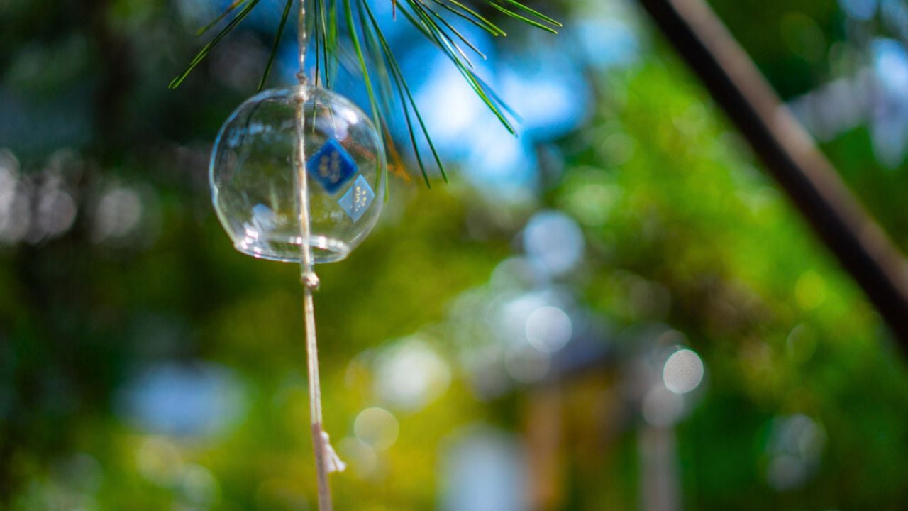 Temple of Kashihara City, Nara Obusa Kannon Wind-bell Festival